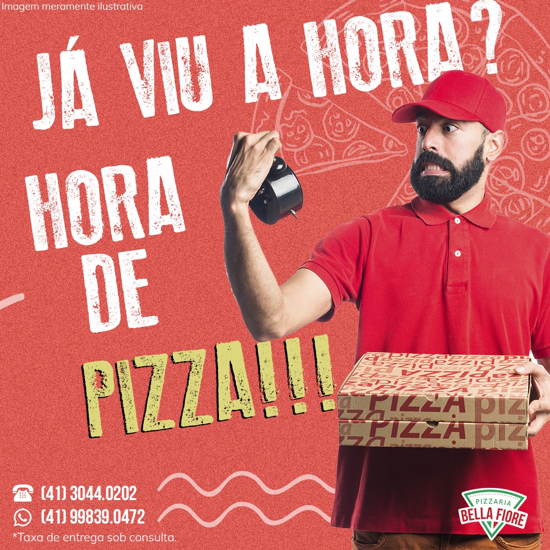 Hora de pizza!