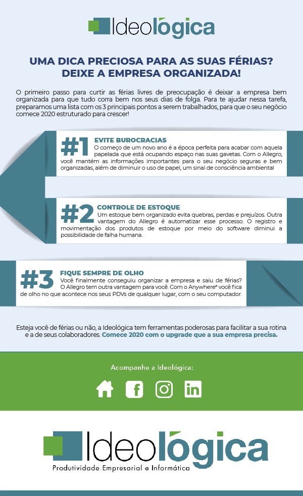 email Dica para Férias