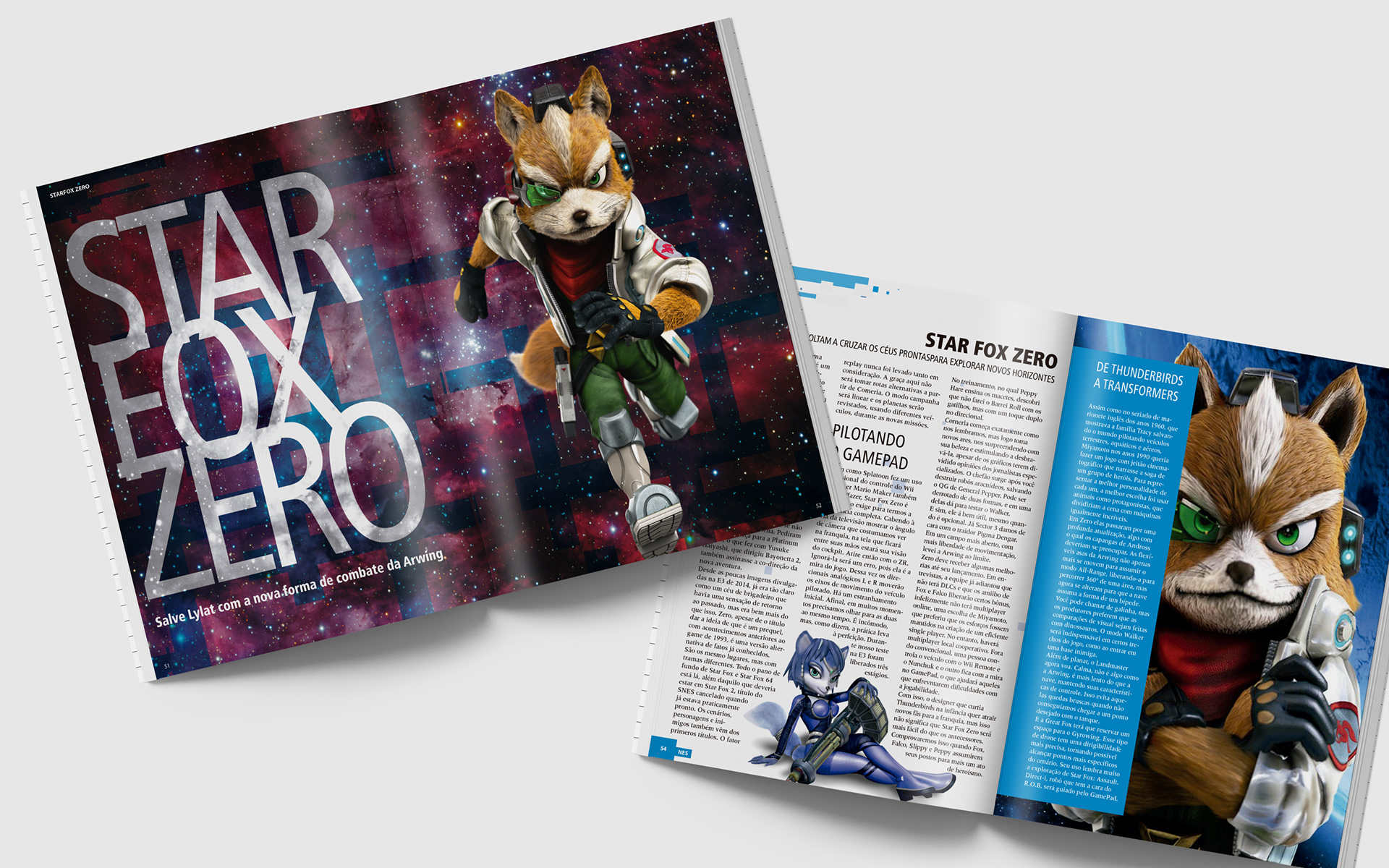 Abre de Página Starfox zero