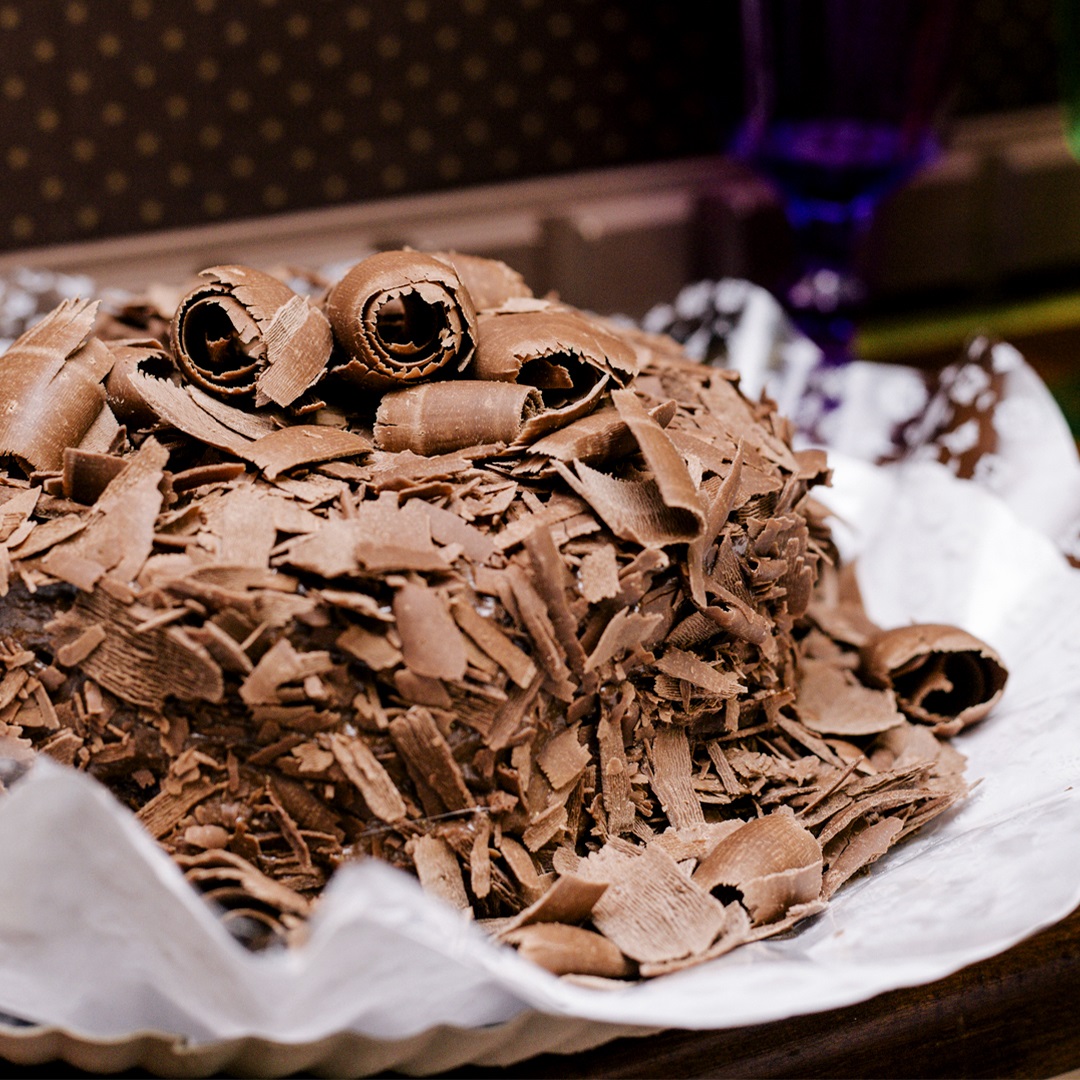 Bolo mousse negra