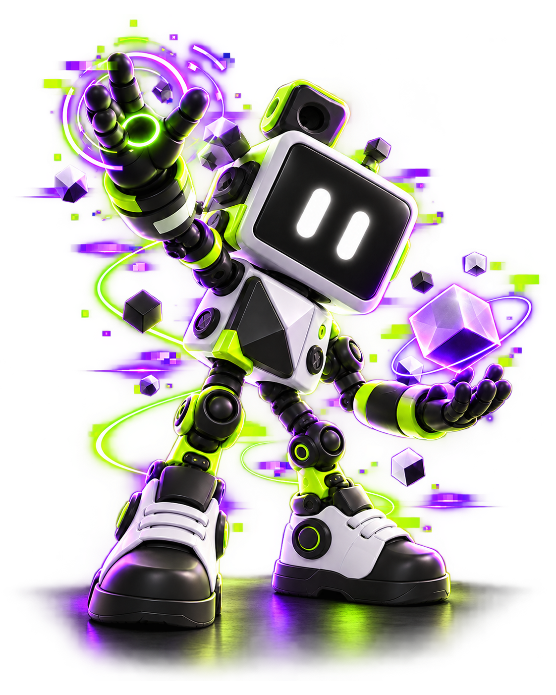 Glitch, mascote da MSK Studio